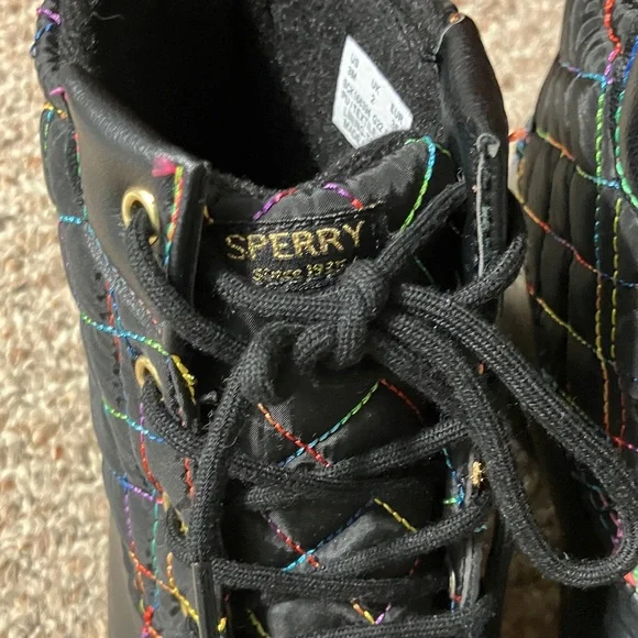 Sperry Boots Rainbow NWOT - Picture 4 of 12
